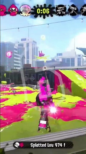 I accidentally killed my friend so i jumped off💔 #splatoon #splatoon2 #nintendoswitch #octoling