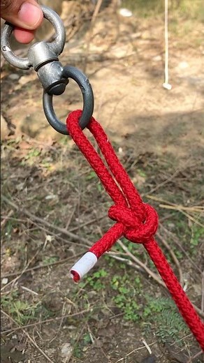 Animal Neck Ring knot 👌#knotting #rope #knottying