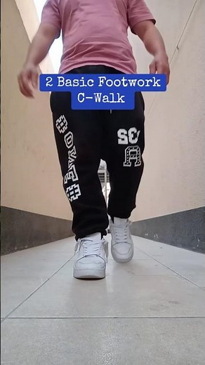 2 Basic Footwork Tutorial Hip-Hop Steps #cwalk #tutorial #hiphop #Lifestyle #fypシ #shorts