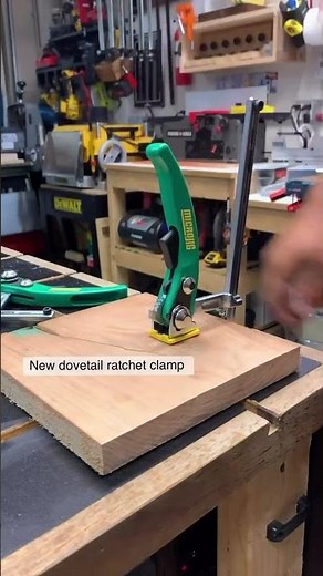 Clamping made easy! MatchFit Dovetail Ratchet AP clamp (Video by @dmiller.designs)