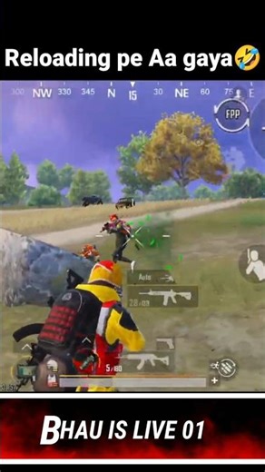 Reload timing was PEAK comedy 🤣 #pubgfunny #bgmi #shorts