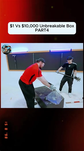 $1 vs $10,000 Unbreakable Box #justdustin #funnytiktok #trendingvideo #top #fyp #relaxing #experiment #majestic