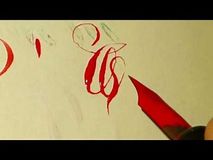 Letter O in Copperplate Script | Elegant Calligraphy Tutorial by Kaatib M Abubakkar