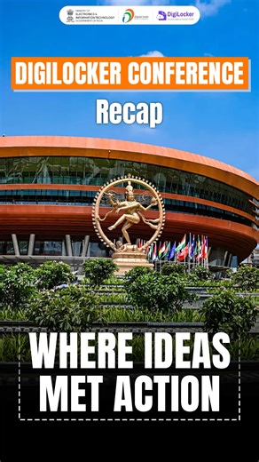 Digital India on Instagram: "A landmark day for DigiLocker. Full house, real conversations, and a shared vision for paperless access for all. From backstage hustle to powerful voices on stage, the day had it all. Here are the moments that made 4 November truly special. #digilocker #digitalindia #paperlessaccess #dpis #conferencehighlights"