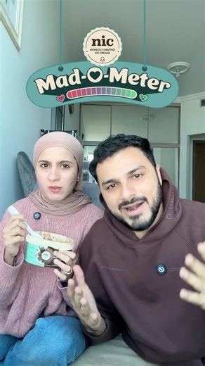 Mohammed Hussain | How madly in love are you with them? Find out with NIC’s Mad-O-Meter test while enjoying a scoop from their Valentine’s special *Mad About... | Instagram