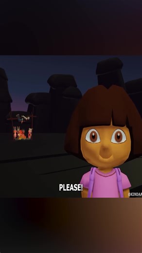 Dora saves the day! #meme #cursed #brainrot #weirdcore #animation #doratheexplorer #funny #foryou #foryoupage