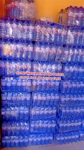 Living water,Bomu and prayer cloth available #newlifechurch #pastorgillack #couragetvkenya