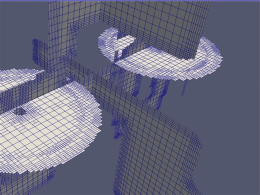 CFD workflow using OpenFOAM - Mixing pipe case - Paraboloid BC - Source term - 5