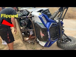 KIDS DRIVING & FLIPPING POLARIS RZR | OFFROAD FAILS | FAMILY VLOGS | Rocco Piazza Vlogs