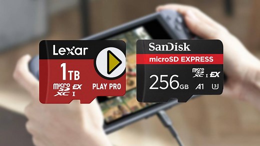 The best microSD Express cards for the Switch 2