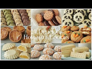 Easy & Delicious! 27 Cookie Recipes You Need to Try | Baking Video | Chocolate Cookies