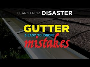 Three Lessons Learned During First-Time Gutter Installation to Harvest Rain Water 💦