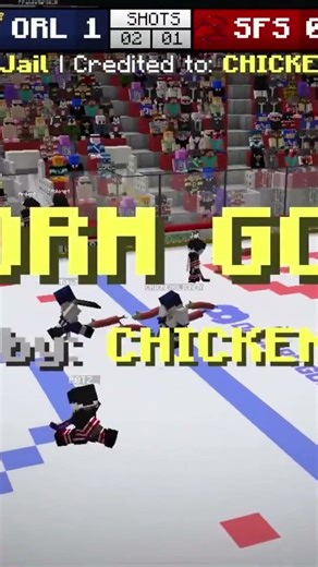 Paqrz cashes in first, with a little help from Jail! #BHLonBSN #minecraft #hockey #gaming #bhl
