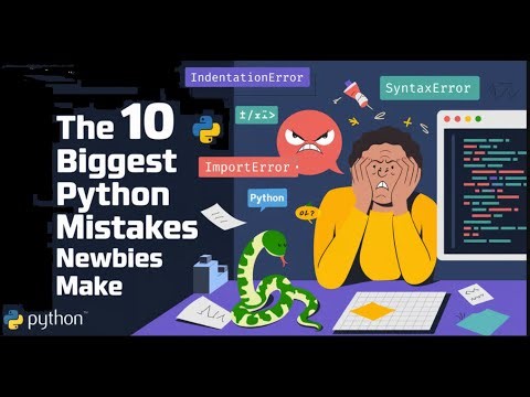 The10 Biggest Python Mistakes Newbies Make Avoid These Common Pitfalls & Level Up Your Python Skills