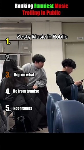 Ranking Funniest Sus Songs In Public #shorts #funny #comedy