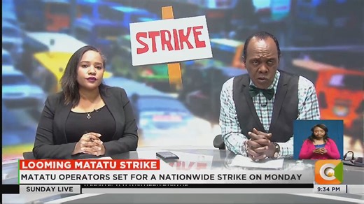 Looming Matatu Strike: Matatu operators set for a nationwide strike on Monday Strike to protest attacks by boda boda operators They say the government has failed to tame riders #CitizenSundayLive | Citizen TV Kenya