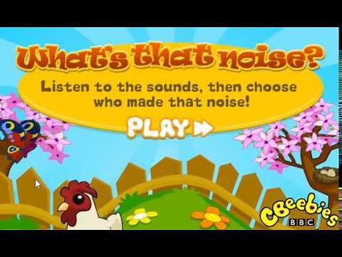 Cbeebies What's That Noise Game