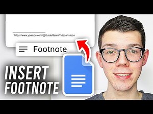 How To Add Footnotes In Google Docs - Full Guide