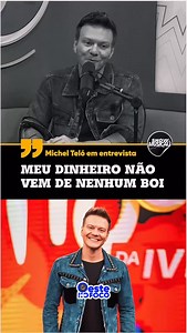 2.6K views · 10K reactions | O cantor Michel Teló surpreendeu ao...