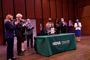 Virginia governor signs bills creating tuition-free community college program for low, middle-income students