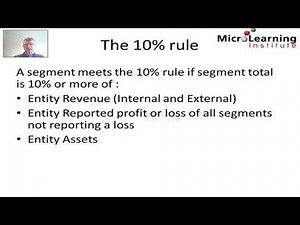 Overview IFRS 8 Operating Segments