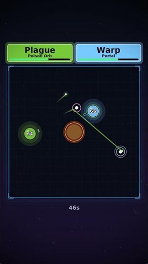 Poison Orb vs Portal Physics Battle - Plague vs Warp