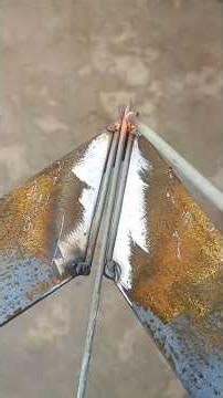 The secret welding technique on cast iron that not many people know #welding #stickwelding #welder