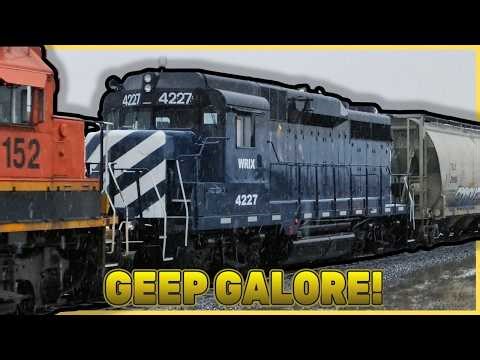 Central Montana Railroad's New GP30! + A Whole Lotta Geeps!