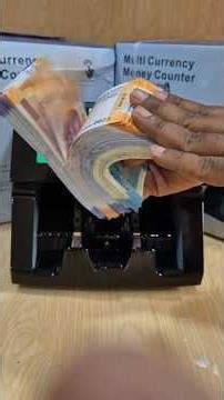 mix note counting 50,100,200 #zektra #cashcountingmachine