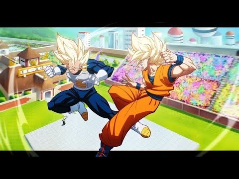“Goku vs Vegeta 🔥 Epic Saiyan Battle | Dragon Ball Z #Gaming #Gameplay #AndroidGames #ActionGame