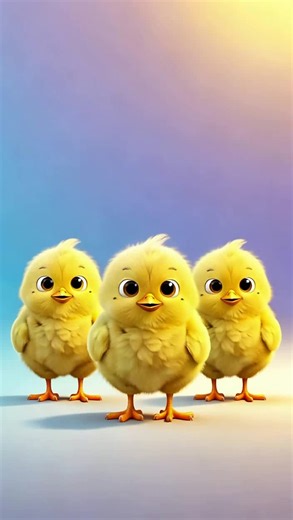 Cute baby chicks 🐥 can you loop it? #babychicks #cuteanimation #kidscontent #loopvideo #fyp