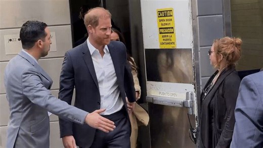 Meghan Markle and Prince Harry Spotted Leaving Time100 Gala in NYC