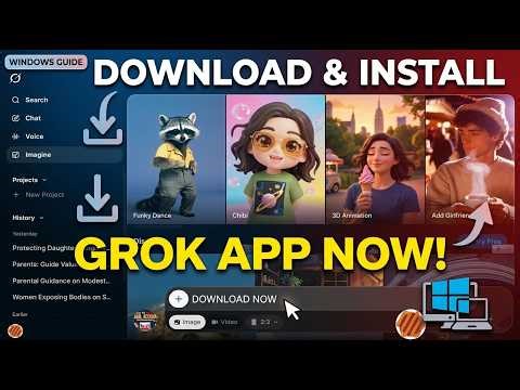Download & Install Grok App on Windows PC or Laptop Now