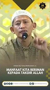 Manfaat Kita Beriman Kepada Takdir Allah
