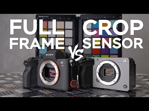 Full Frame vs APS C Crop Sensor Explained for Sony FX30 and ZV1 Beginners Guide