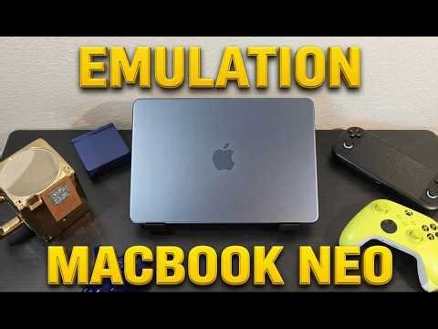 Emulation on the MacBook Neo! (Switch, GameCube, PS2, etc...)