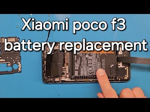 Xiaomi poco f3 battery replacement bm4y
