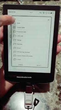 How to transfer files/books from OTG plus connector to Pocketbook Verse Pro Color #booktok #manhwa