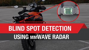 Blind spot detection for motorcycles using TI mmWave radar | Video | TI.com