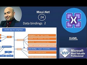 NET Maui Xaml #24 : Data bindings 2