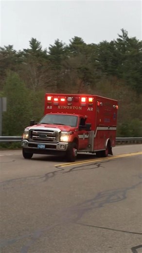 Kingston MA Fire Dept ex Ambulance 2 responding to a medical | 5/8/22