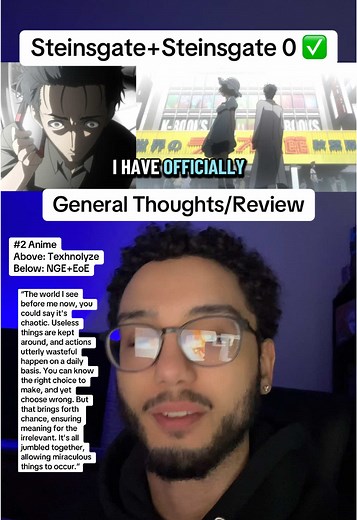 Steins;Gate & Steins;Gate 0 Anime Review: General Thoughts