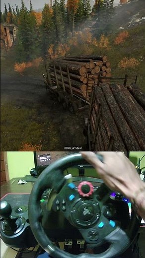 SnowRunner medium load wood trailer