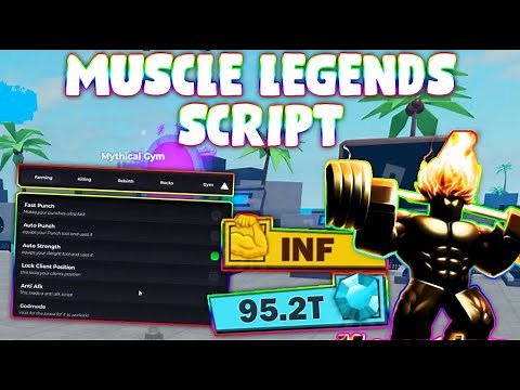 *NEW* Muscle Legends Script (PASTEBIN 2025) (KILLAURA ,AUTOFARM, HATCH CRYSTALS, SPEED, NO COOLDOWN)