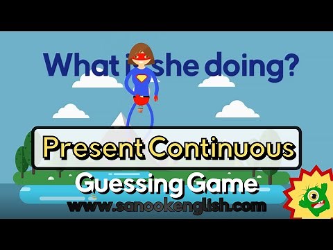 Present Continuous Tense for Kids