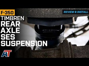 2017-2026 F-350 Timbren Rear Axle SES Suspension Enhancement Review & Install