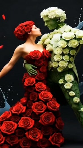 28K views · 985 reactions | Flowers arts dancing! | Y Love YOU" | Facebook