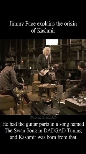 Jimmy Page Explains the Origin of Kashmir 🎸🔥 The Birth of a Led Zeppelin Masterpiece 🎸 #shorts