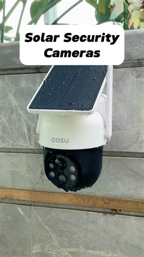 Embrace the sun,welcome Security.#aosulife #aosu ##solarcam #outdoorcamera #fyp