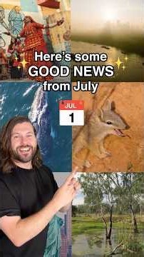 Good News from July (you might have missed!)